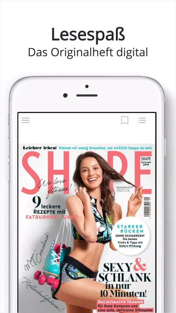Zrzuty ekranu SHAPE ePaper
