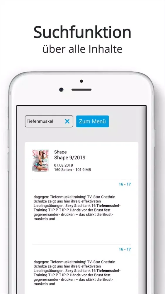 Zrzuty ekranu SHAPE ePaper
