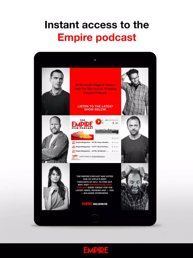 Empire Magazine: USA Edition iPad  سکرین شاٹس