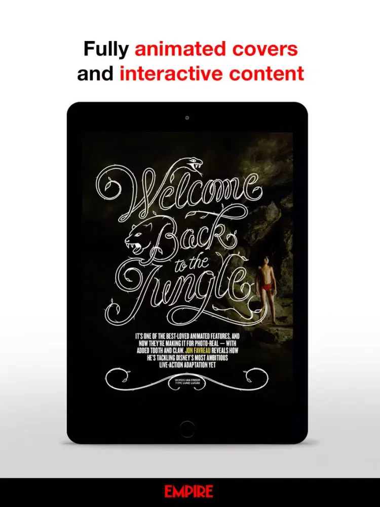 Empire Magazine: USA Edition iPad  سکرین شاٹس