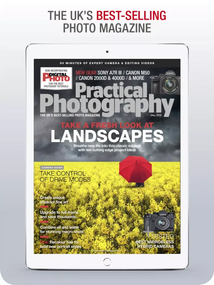 Practical Photography Magazine iPad  Screenshots