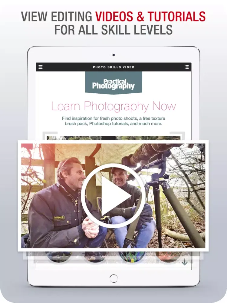Practical Photography Magazine iPad  Screenshots