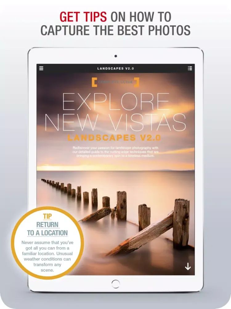 Practical Photography Magazine iPad  Screenshots