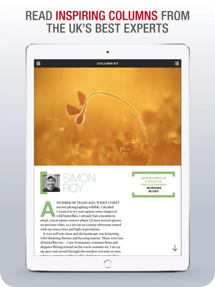 Practical Photography Magazine iPad  Screenshots