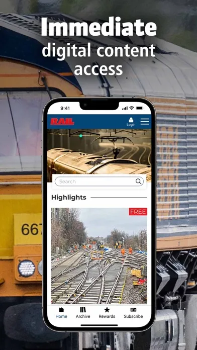 RAIL Magazine Ekran Görüntüleri
