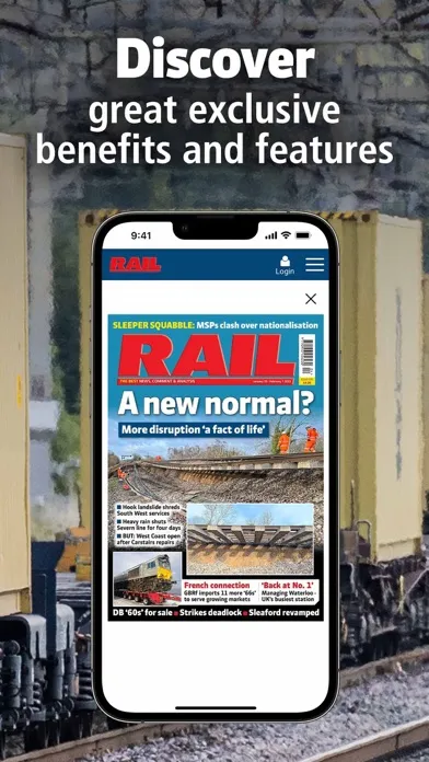 RAIL Magazine Ekran Görüntüleri