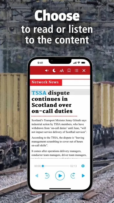 RAIL Magazine Ekran Görüntüleri