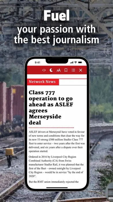 RAIL Magazine Ekran Görüntüleri