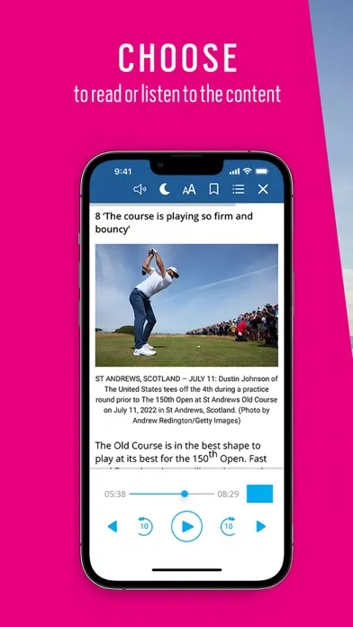 Tangkapan layar Today's Golfer: Golf Advice