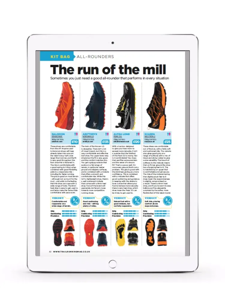 Trail Running Magazine iPad  Screenshots
