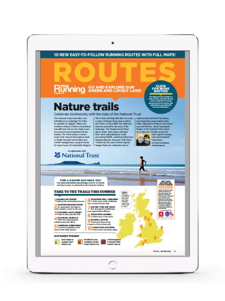 Trail Running Magazine iPad  Screenshots