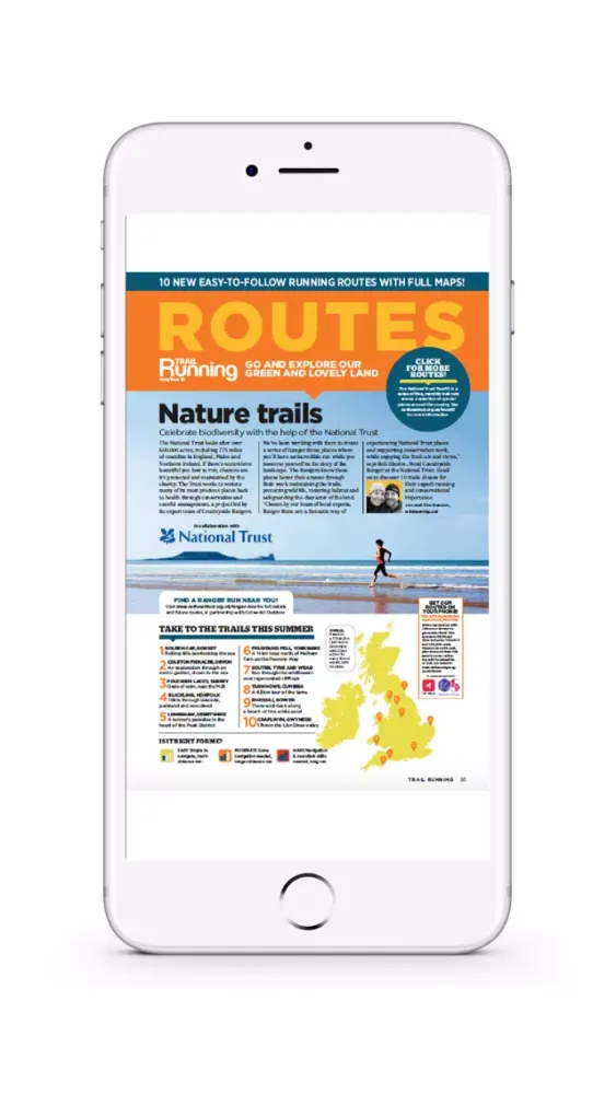 Trail Running Magazine Screenshots
