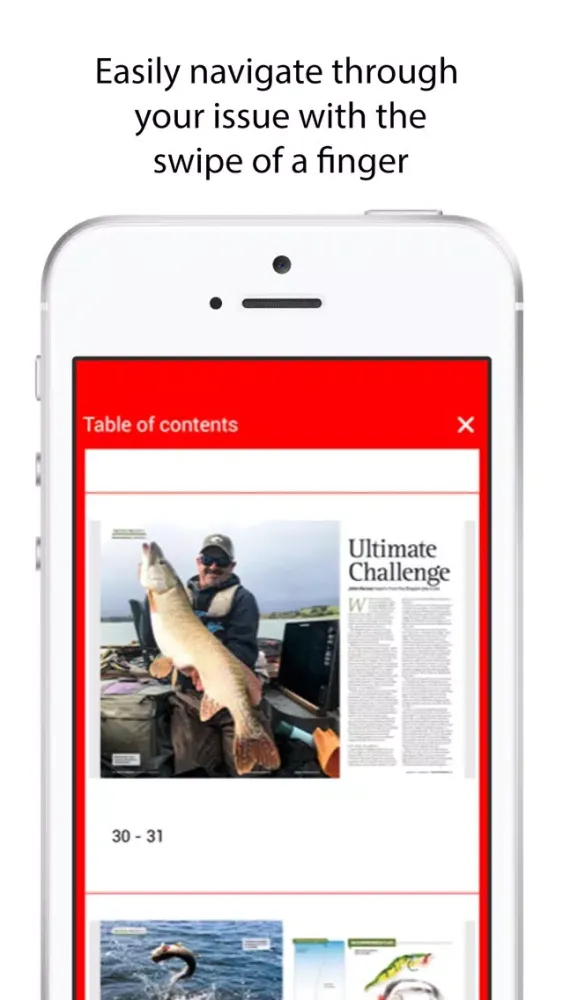 Tangkapan layar Trout Fisherman Magazine