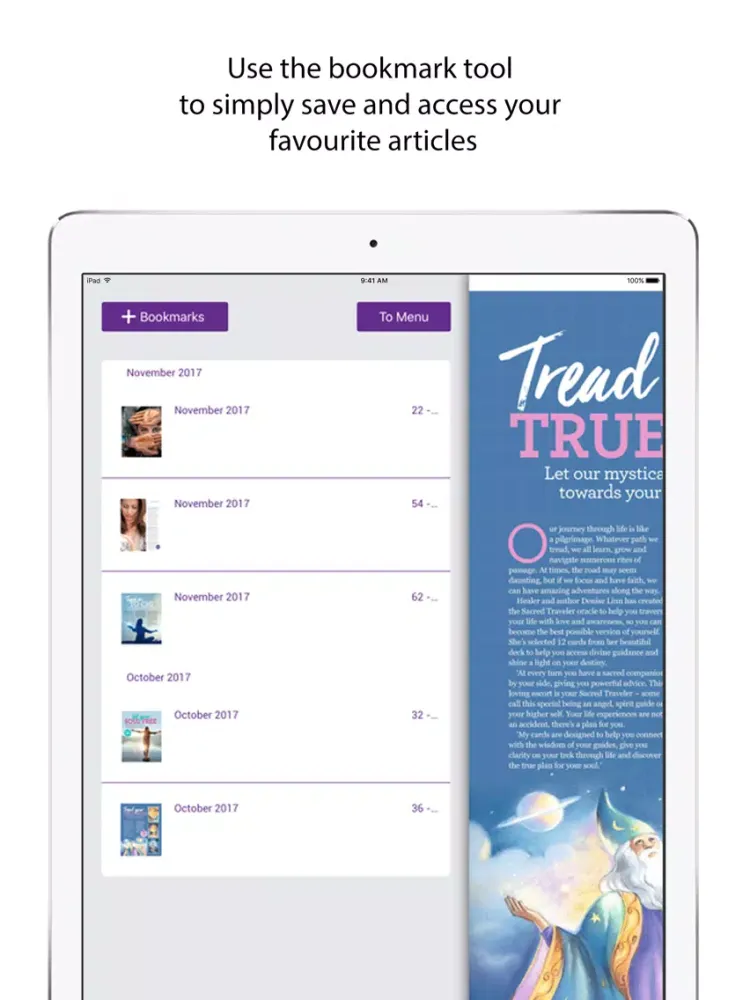 Spirit & Destiny Magazine iPad  স্ক্রিনশট