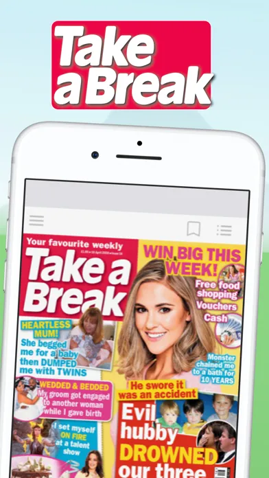 ภาพหน้าจอของ Take a Break Magazine