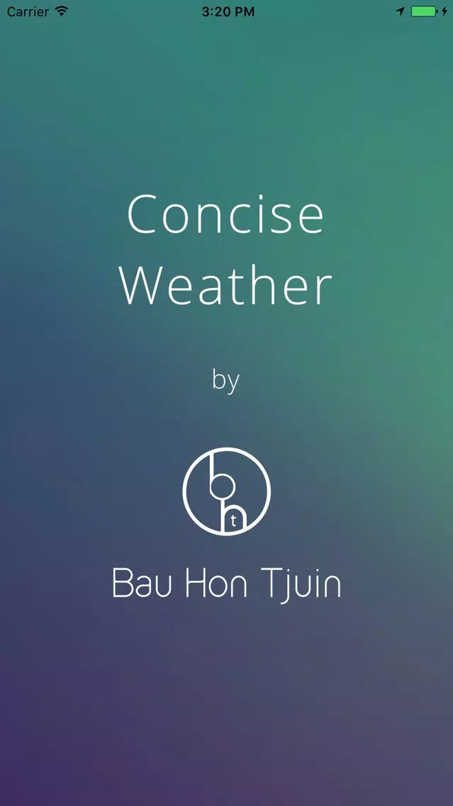 صور Concise Weather - Only know what matters!