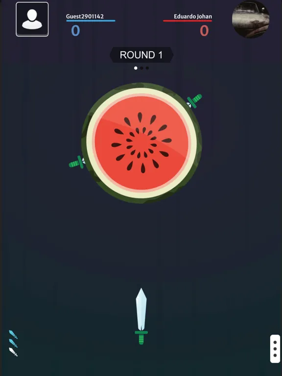Capturas de tela do Knife Games Multiplayer iPad 