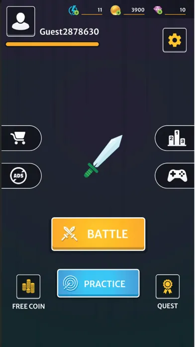 Capturas de tela do Knife Games Multiplayer
