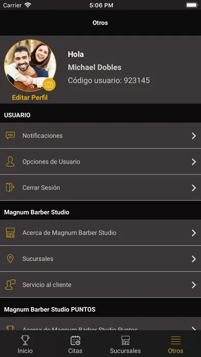 Magnum Barber Studio سکرین شاٹس