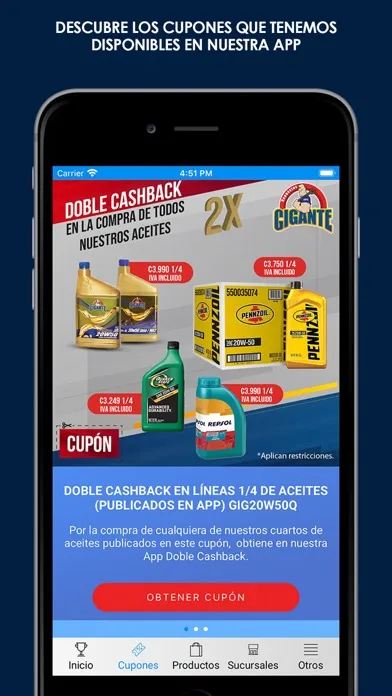 Ảnh chụp màn hình của Repuestos Gigante