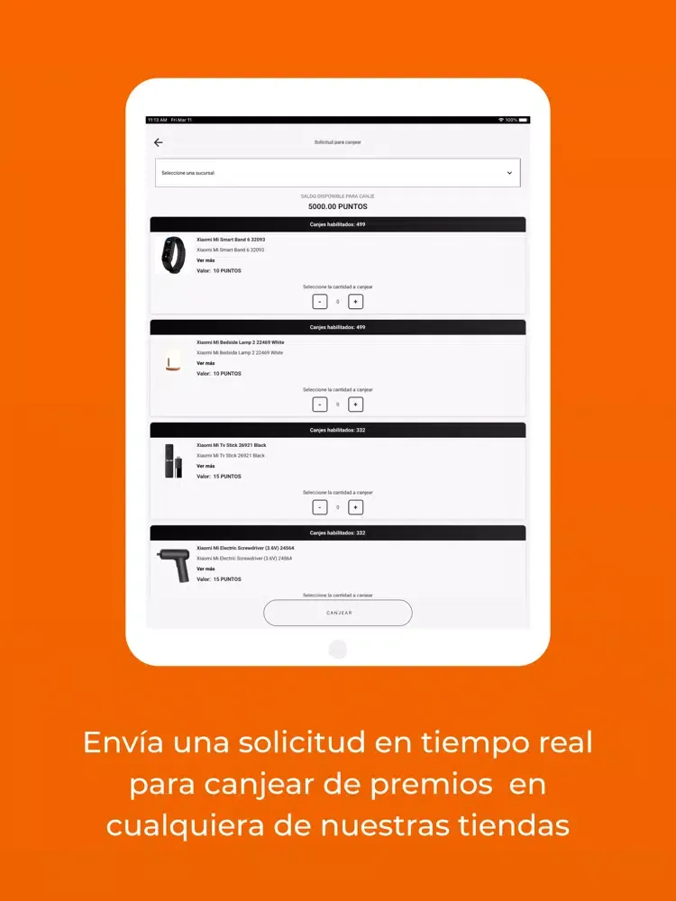 Club Mi Store iPad  سکرین شاٹس