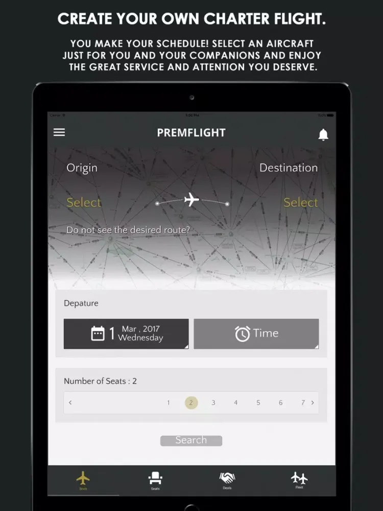 Premflight iPad 应用截图
