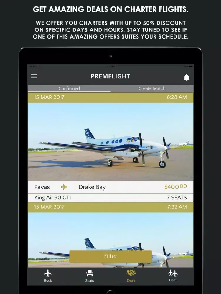Premflight iPad 应用截图