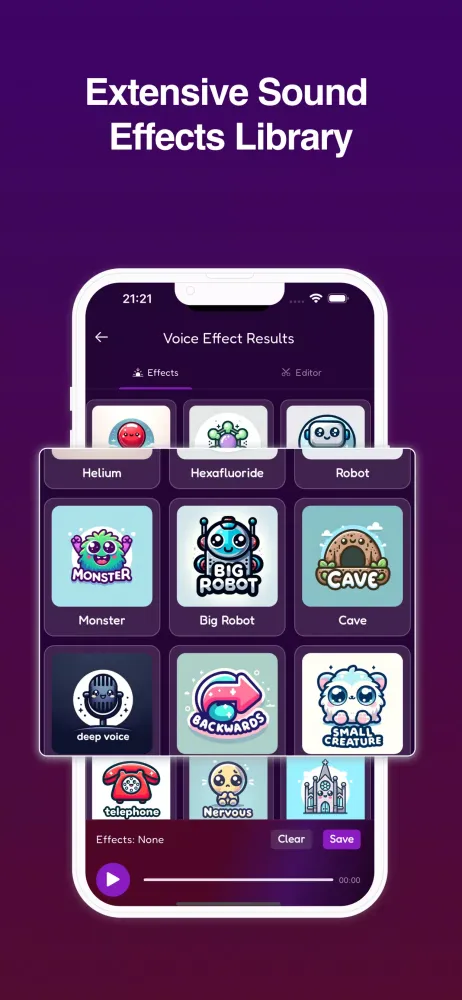 Celebrity Voices AI Changer Screenshots