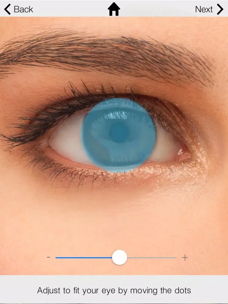 B+L Eye Colours iPad  Screenshots