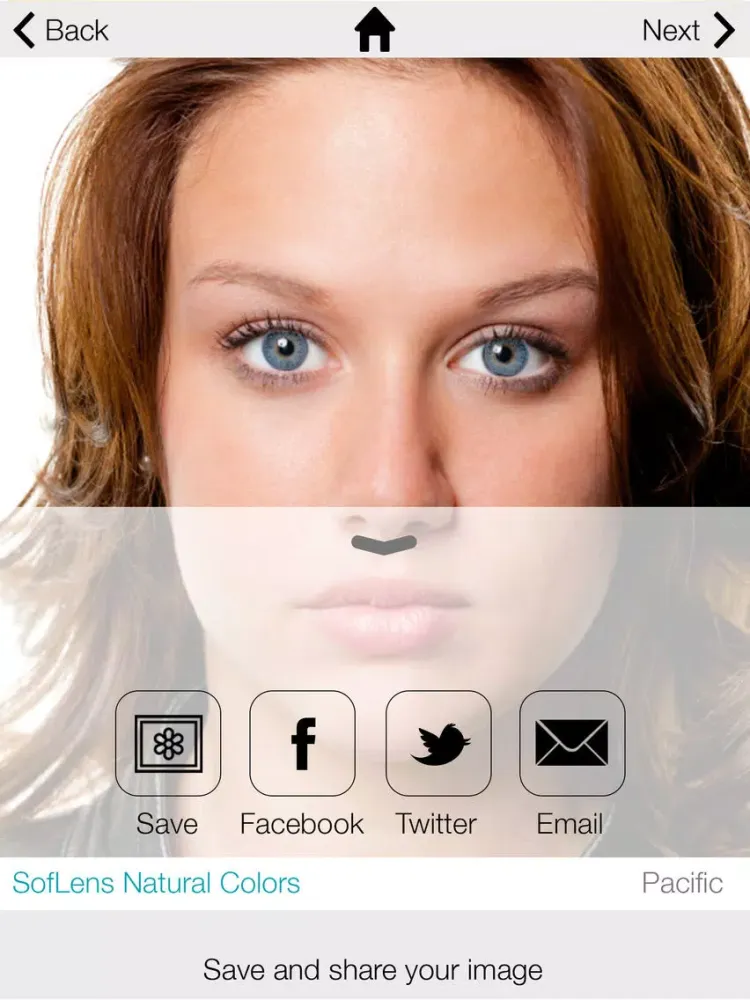 B+L Eye Colours iPad  Screenshots