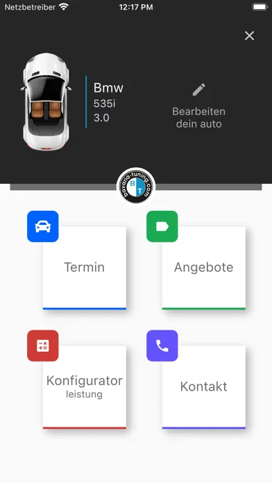 Tangkapan layar Bavaria Tuning
