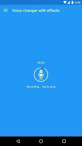 Voice changer with effects স্ক্রিনশট