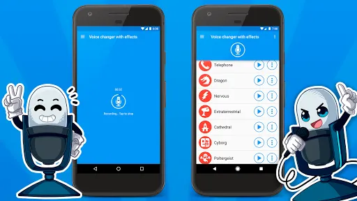 Voice changer with effects স্ক্রিনশট