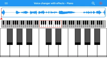 Voice changer with effects سکرین شاٹس