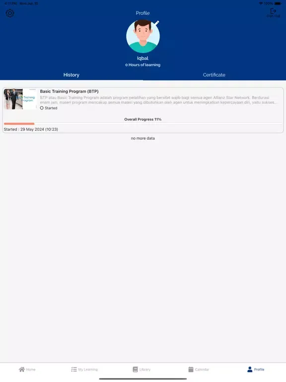 تصاویر Allianz Learn iPad 