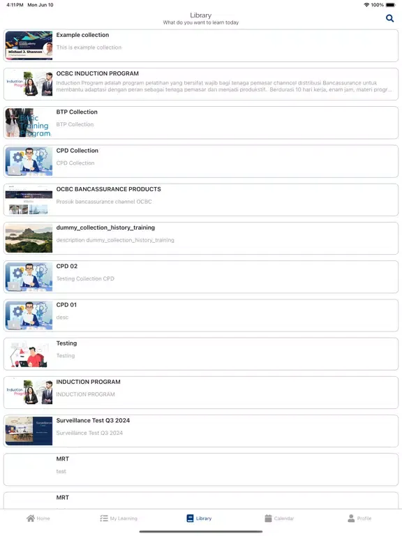 تصاویر Allianz Learn iPad 