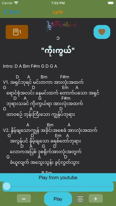 Myanmar Hymnal স্ক্রিনশট