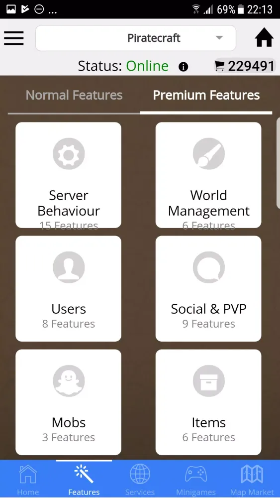 Zrzuty ekranu Server Maker for MCPE