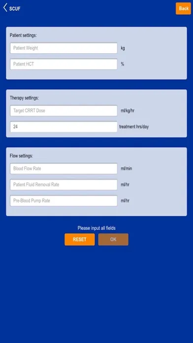 CRRT Dose Calculator應用截圖