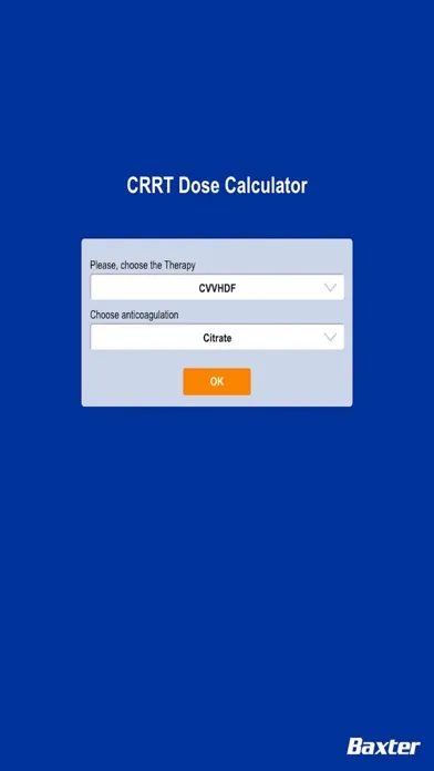 CRRT Dose Calculator應用截圖