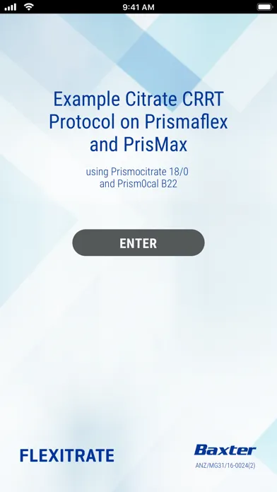 صور Prismaflex Citrate Protocol