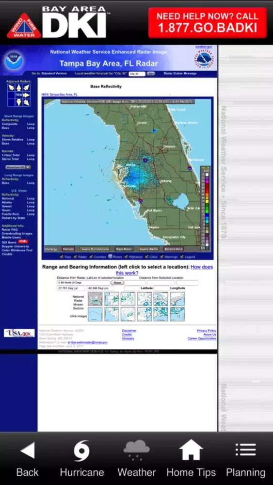 ภาพหน้าจอของ Bay Area DKI WindFireWater