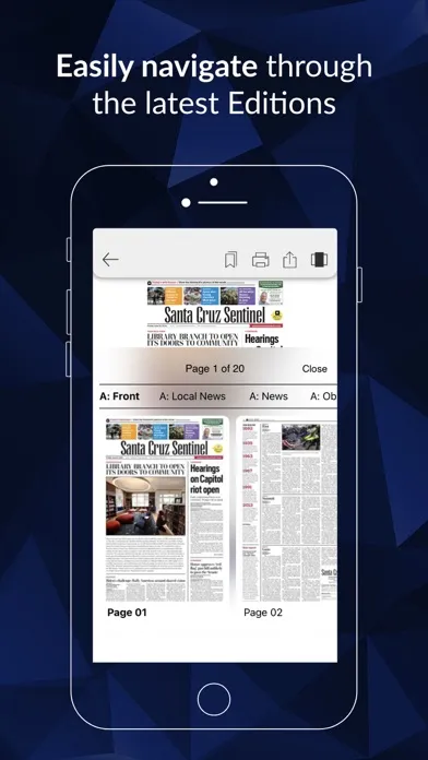 Santa Cruz Sentinel স্ক্রিনশট