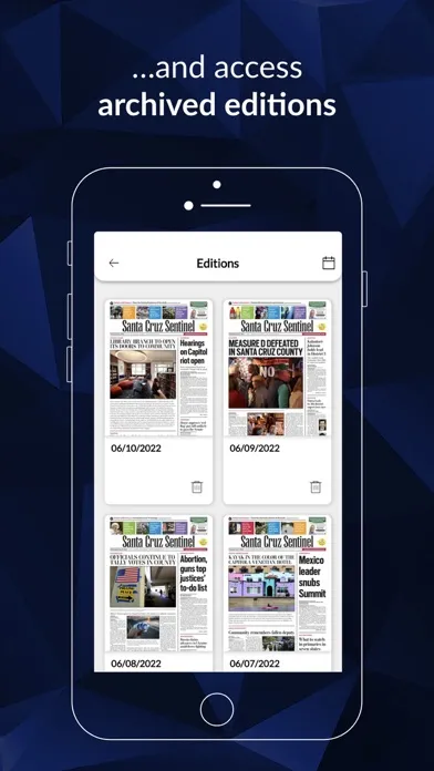 Santa Cruz Sentinel স্ক্রিনশট