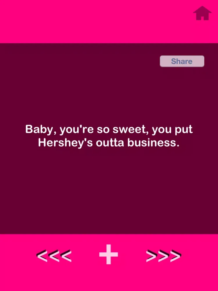 Pick-Up Lines - Flirt and Chat Up Single Girls with Fun, Romantic and Cheeky Phrases iPad  سکرین شاٹس