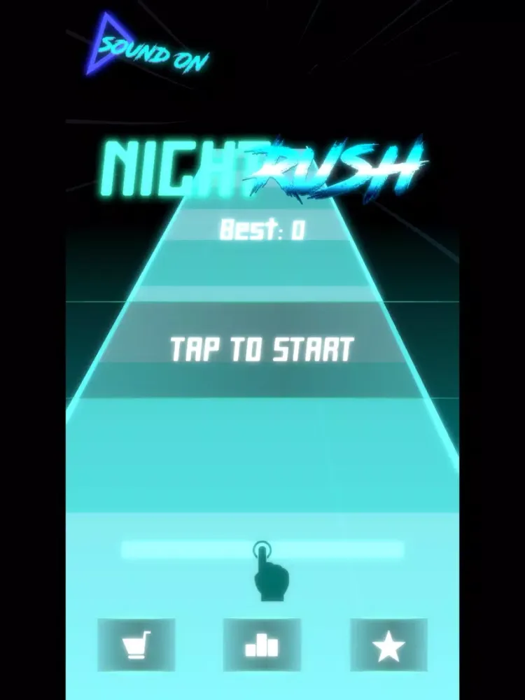 Ảnh chụp màn hình của Night Rush iPad 