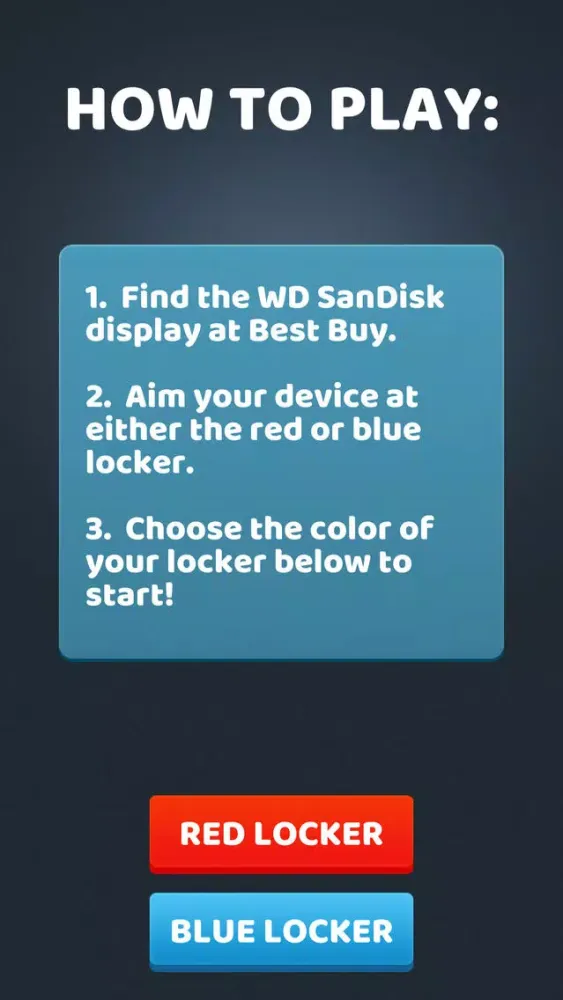 Captures d'écran de WD SanDisk AR