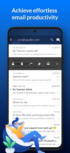 Capturas de tela do Email Client - Boomerang Mail