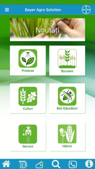 Captures d'écran de Bayer Agro Solution