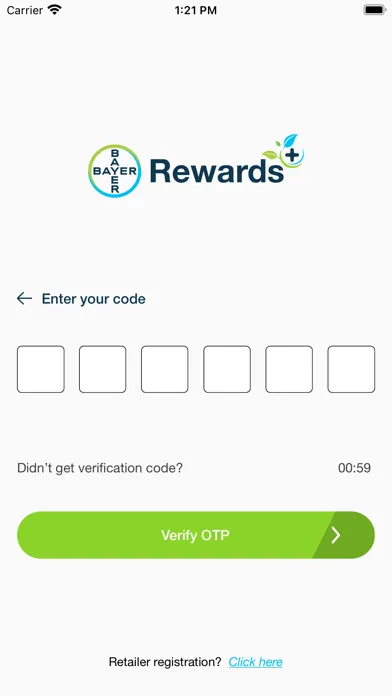 Bayer Rewards Plus سکرین شاٹس